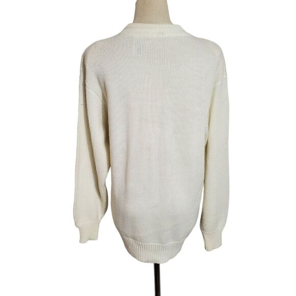 Vintage Cream with Gold Buttons Cardigan - Picture 4 of 6